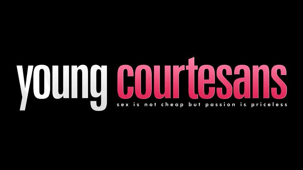 Young Courtesans - Alice Kelly - Amazing courtesan cumspray