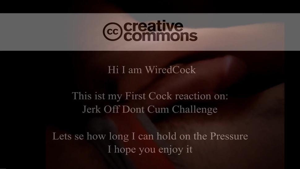 Dick Reacts On: Jerk Off Don'T Cum Challenge 1.Try