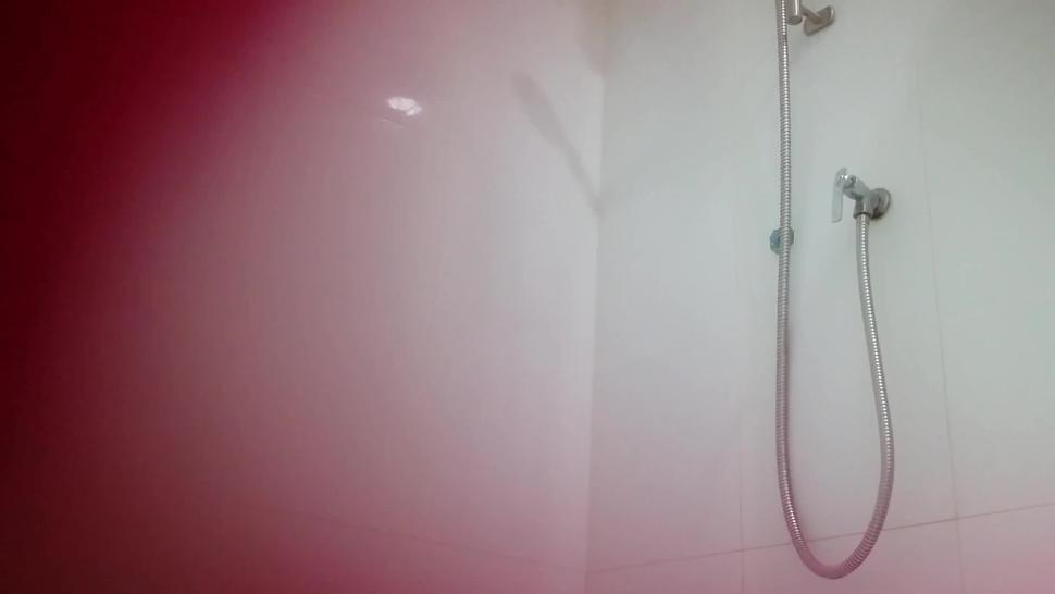 Filipina Japanese Student Caught on Hidden Camera While Taking a Shower