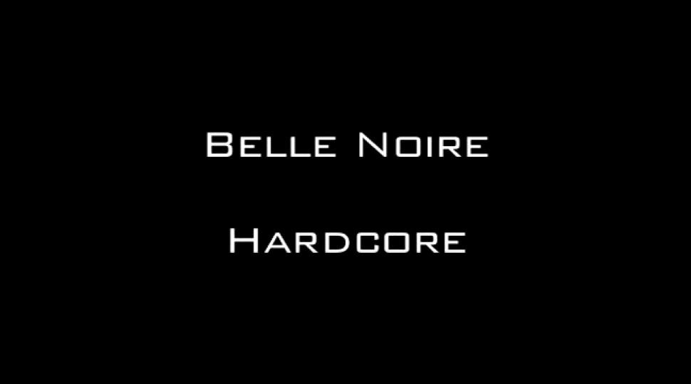 Belle Noire's footjob and sex