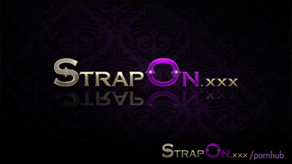 StrapOn Sensual lesbian action using strapon sex toys