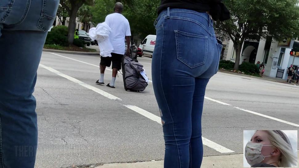 Candid 4k - Bubbly Butt in Jeans Just For You