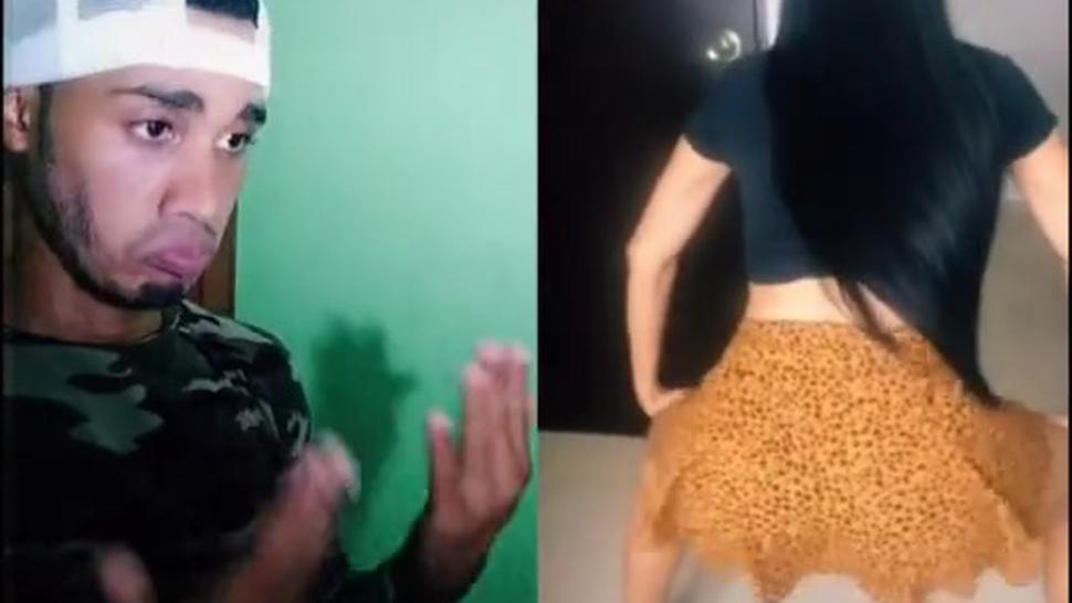 mi latina culona baila en tik tok