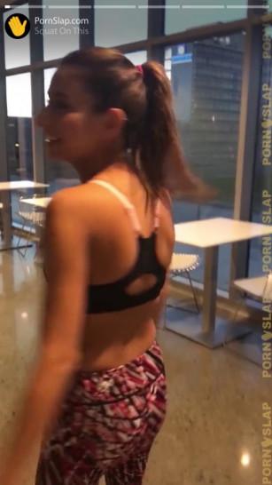 PornSlap - Nina North Hits the Gym and then Fucks