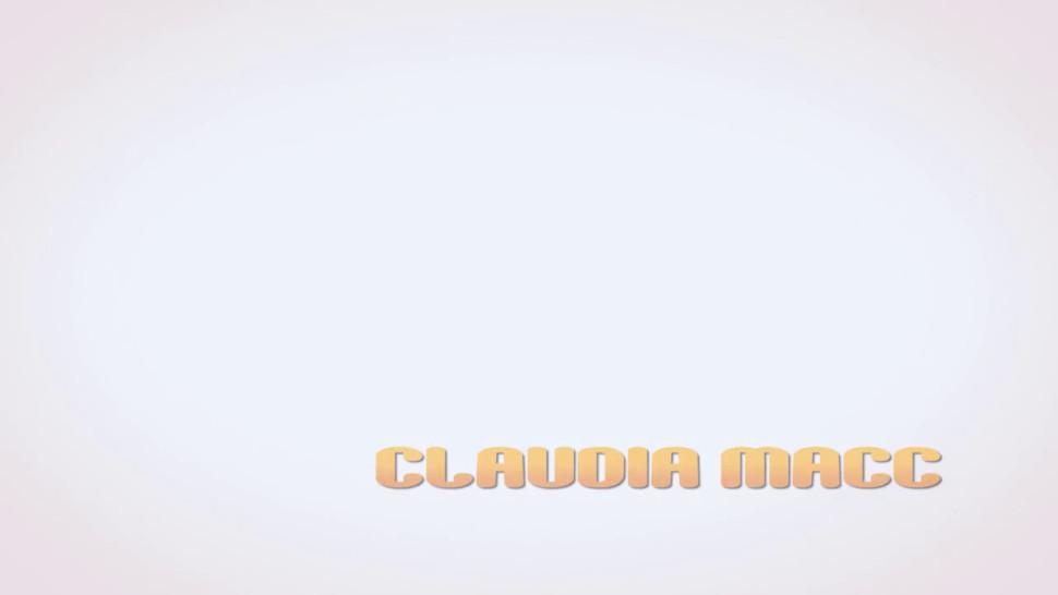 Hot Blonde Claudia Macc Drinks Her Own Pee
