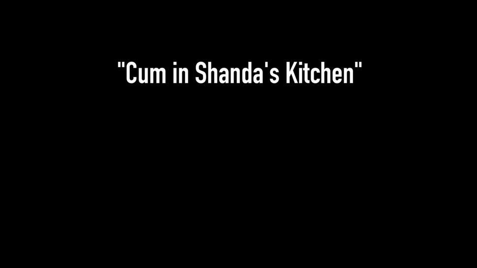Horny Housewife Shanda Fay Milks Her Hubby'S Dick In Kitchen