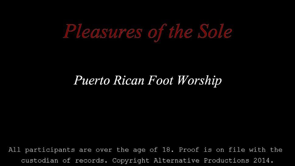 Puerto Rican Foot Worship