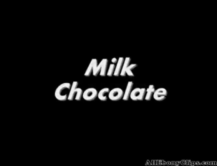 Milk Chocolate black ebony cumshots ebony swallow interracial african ghet