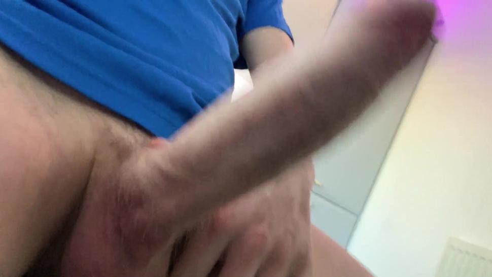 Big british cock POV close up