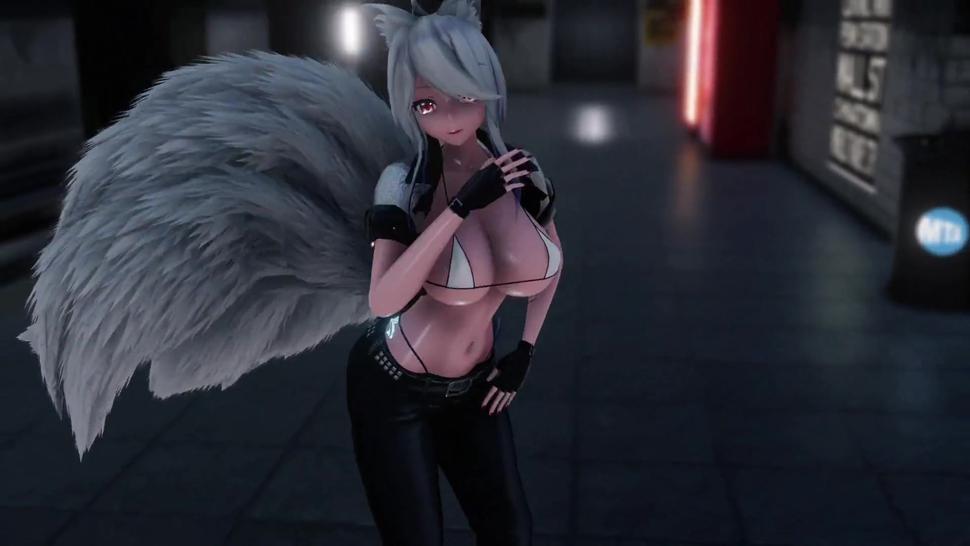 Haku MMD r18 Like a Cat