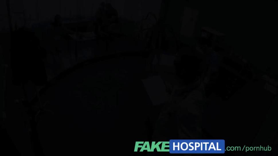 FakeHospital Doctor works his skills to remove sex toy from a tight pussy