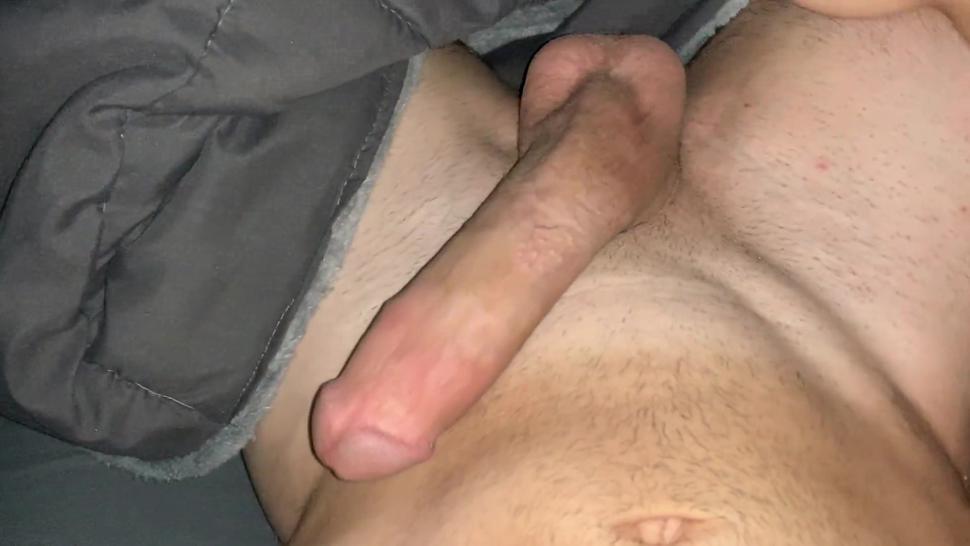 On Edge 8 Inch Monster Dick Morning Cumshot In Bed (Intense Breathing And Moaning) Muscle Stud Pov