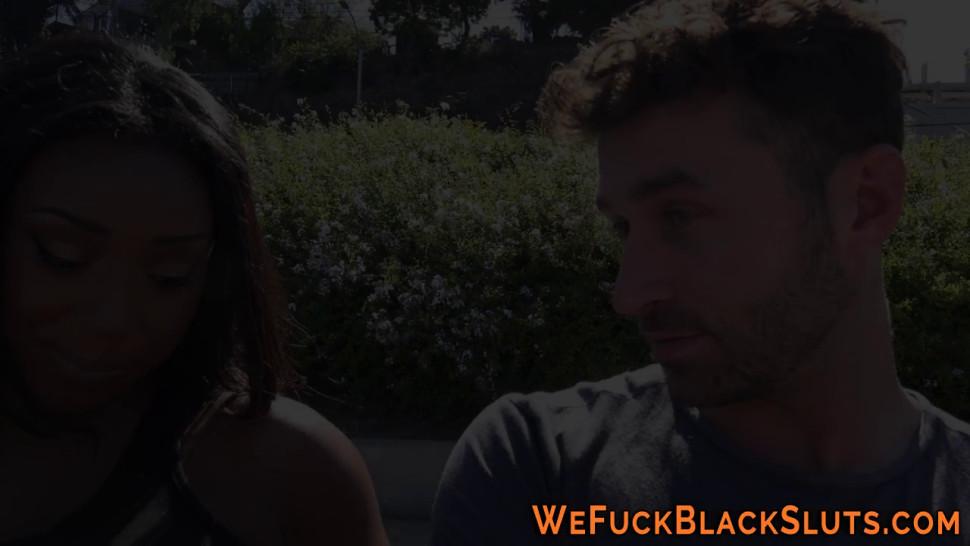 Fat assed black slut with big tits - video 1