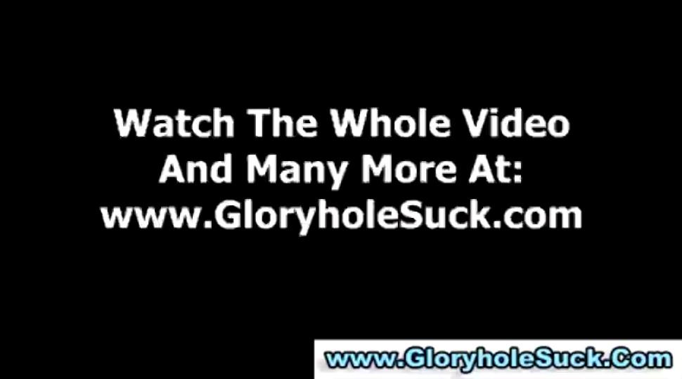 Gloryhole fuck and creampie cumshot - video 3