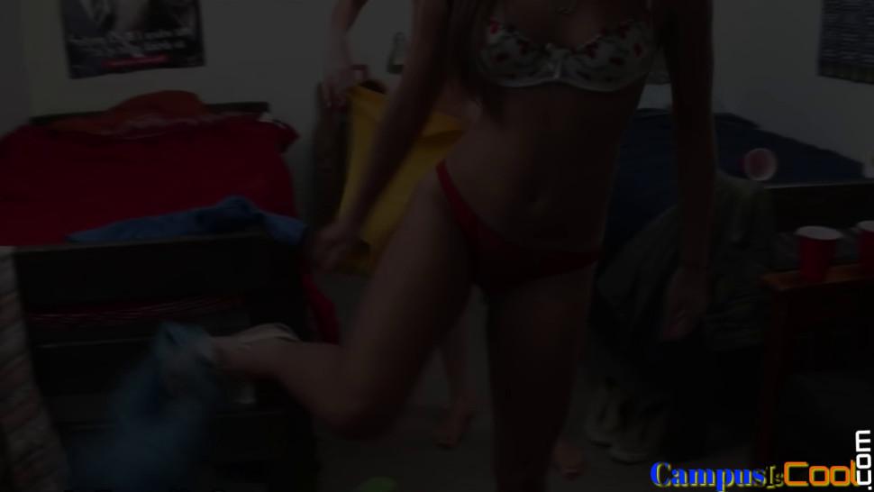 CAMPUS IS COOL - Sorority teens fucked by students in dorm