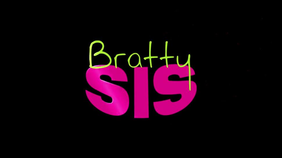 bratty sister - spongebath from sisters friend leads to threesome! s10:e7