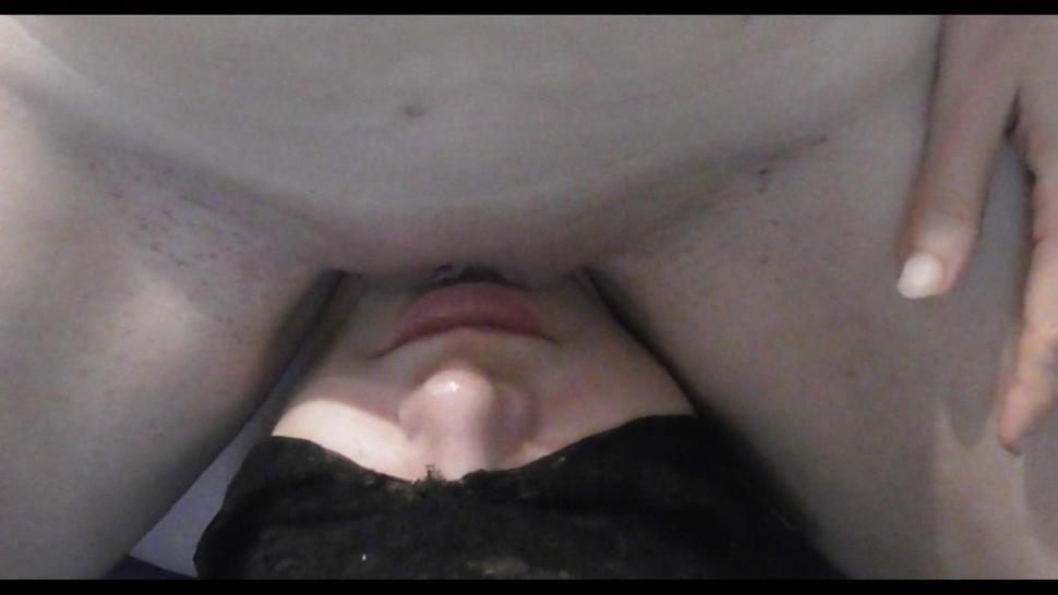 Mistress Bubble pissing in her slaves mouth Femdom piss drinking