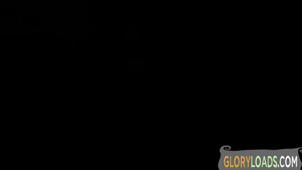 BANGBROS - Gloryhole beauty facialized at the gloryhole