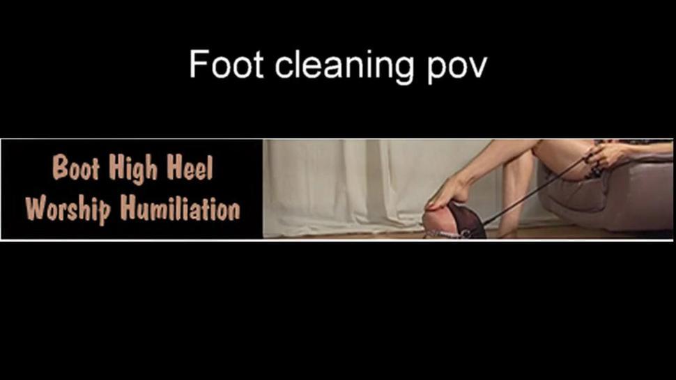 Foot Cleaning POV