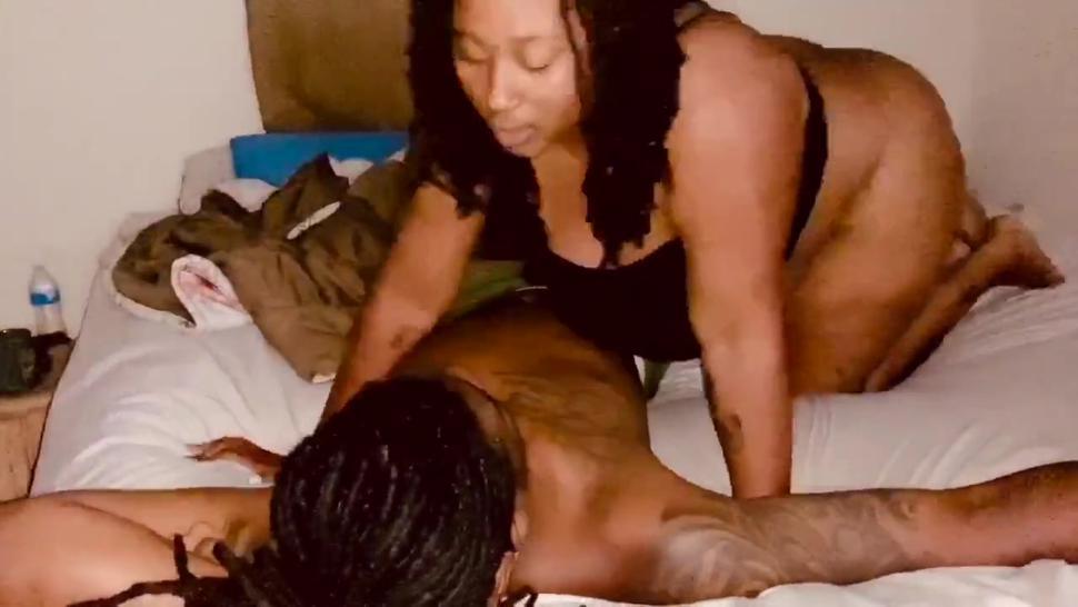 Amateur Ebony couple 69. The biggest butt I’ve ever seen