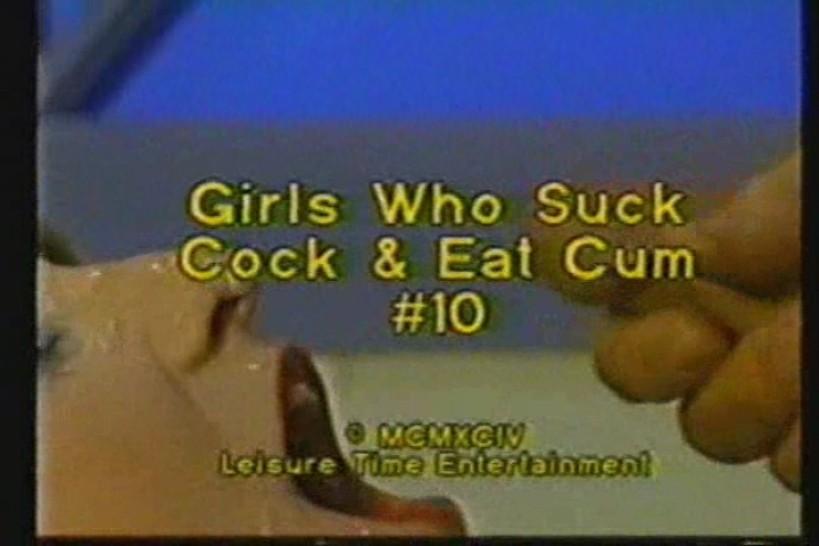 Compilation: Suck Cock and Eat Cum