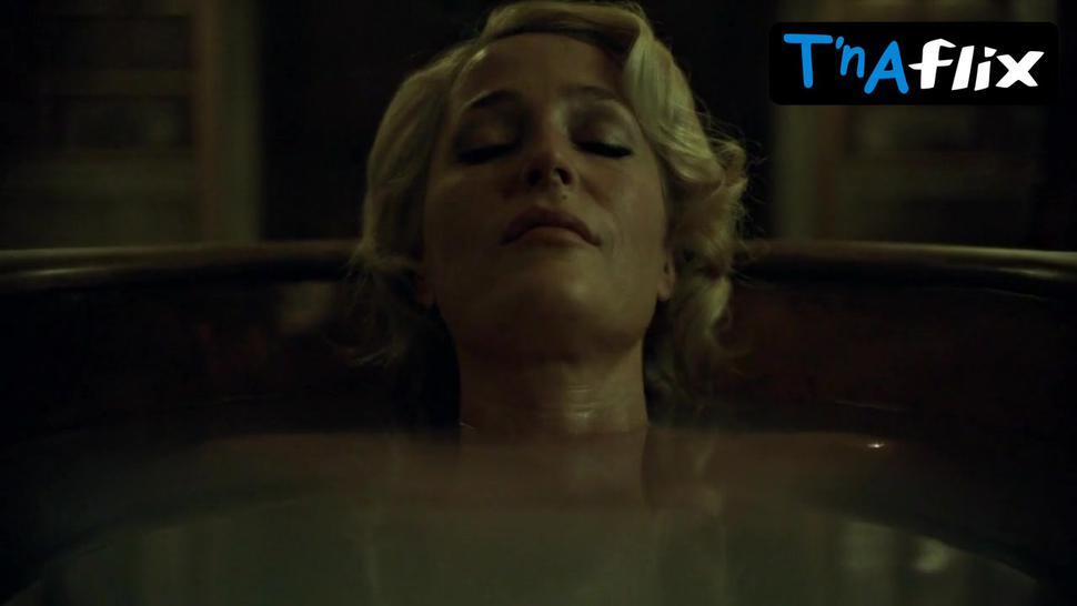 Gillian Anderson Body Double Scene  in Hannibal