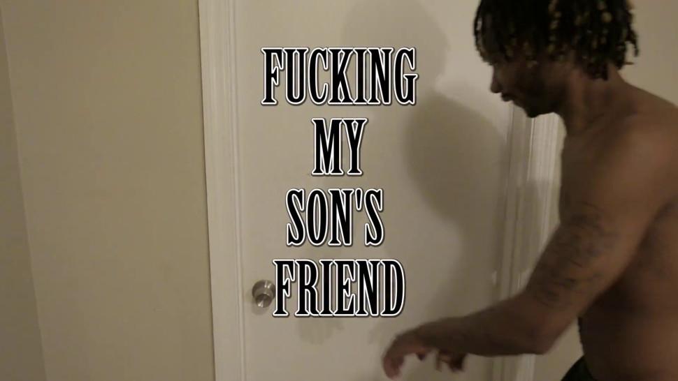 Mom Fucks her Sons Friend when he Stays the Night