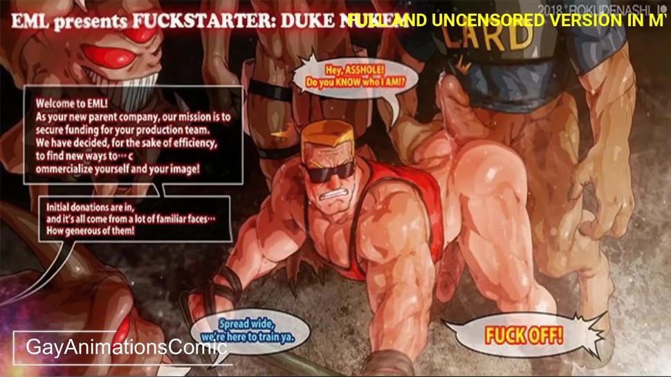 Duke Nukem Gay Porn - Hentai Cartoon - Yaoi Bara Rough - Gay Comic
