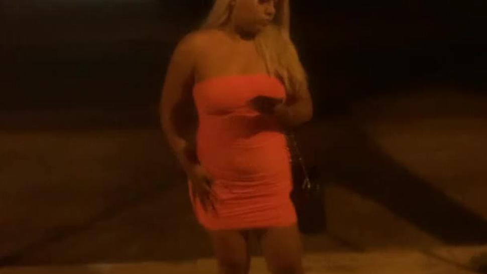 Thick Latina Escort in Tight Dress I fucked her after I shot this video