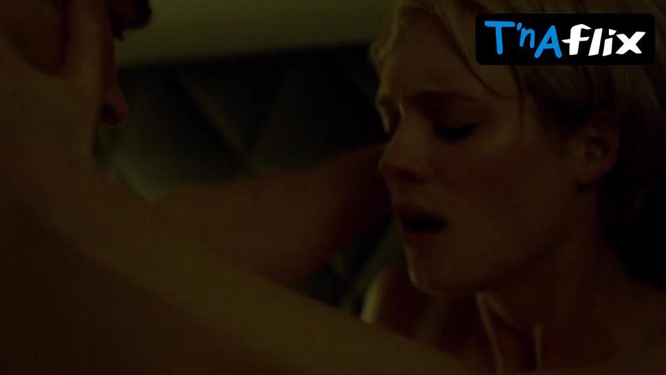 Mackenzie Davis Underwear Scene  in Halt And Catch Fire