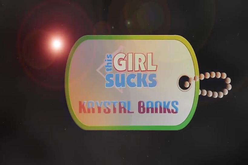 ThisGirlSucks Busty big ass Krystal Banks blowjob cum swallow - This Girl Sucks