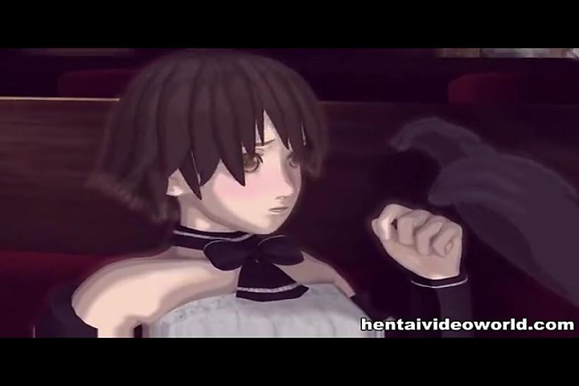 HENTAI VIDEO WORLD - Mosaic: Hentai video with hot animated girl