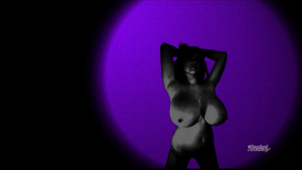 Rachel Aldana - Purple Scarf 5D 2