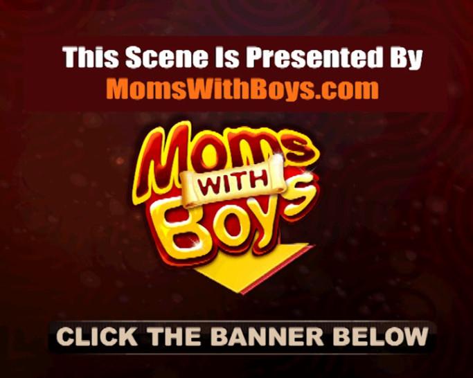 MOMSWITHBOYS - Blond Milf in Threesome With Young Boys
