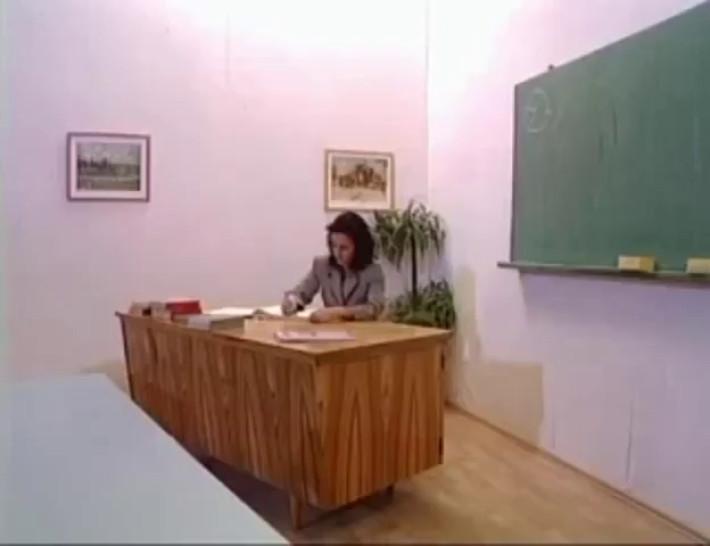 Fucking hot teacher in classroom