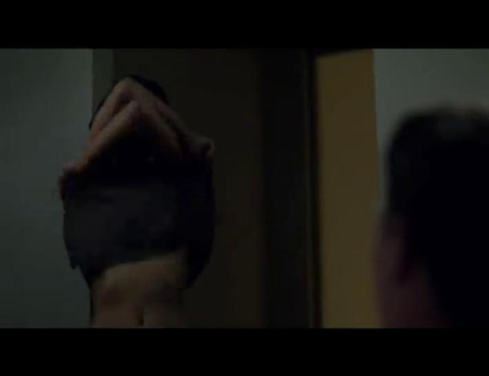 Morena Baccarin nice tits in a sex scene