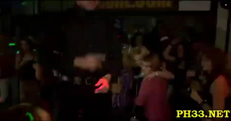 Leaking pussy on the dance floor - video 31