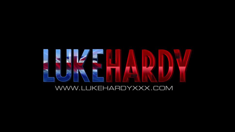 LUKE HARDY - Inked mature skank fucking two dicks one by one