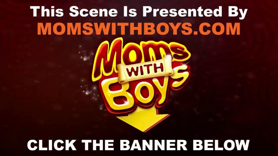 MOMSWITHBOYS - Blonde MILF Trying Out Porn With Young Cocks