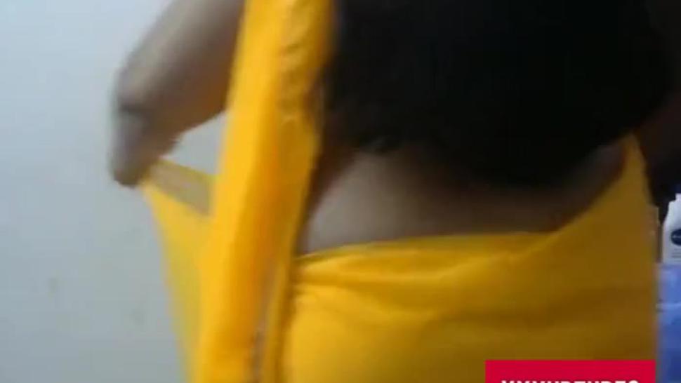 Indian aunty stip tease for me on cam during covid-19 lockdown
