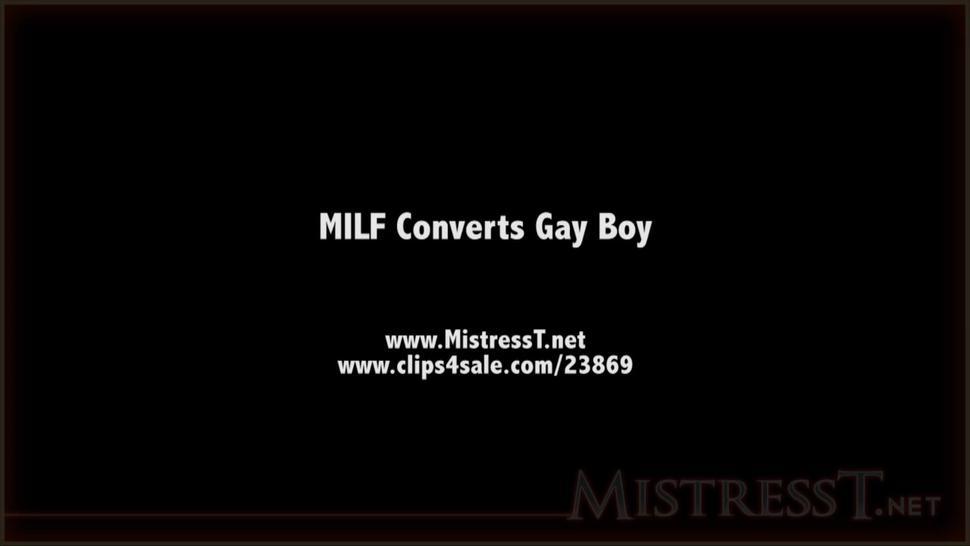 Mistress T Milf Mother Converts Gay Boy