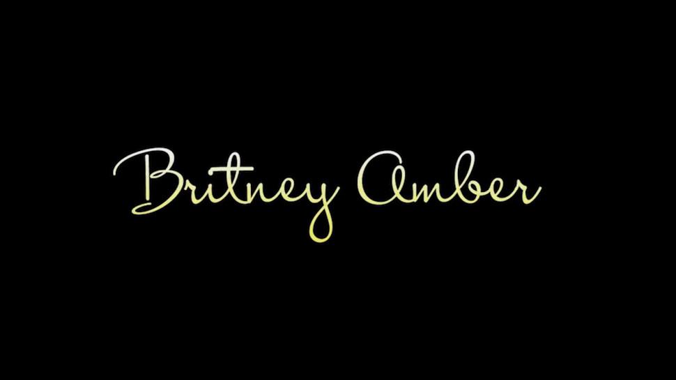 Blonde Big Boobs Britney Amber Masturbates With Her Dildo