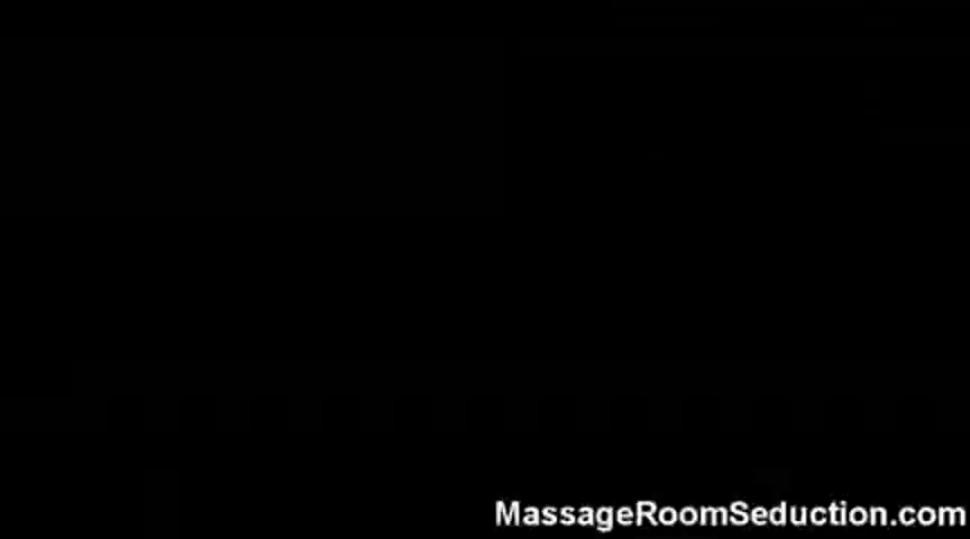 Cute teen captured by hidden cam in massage room