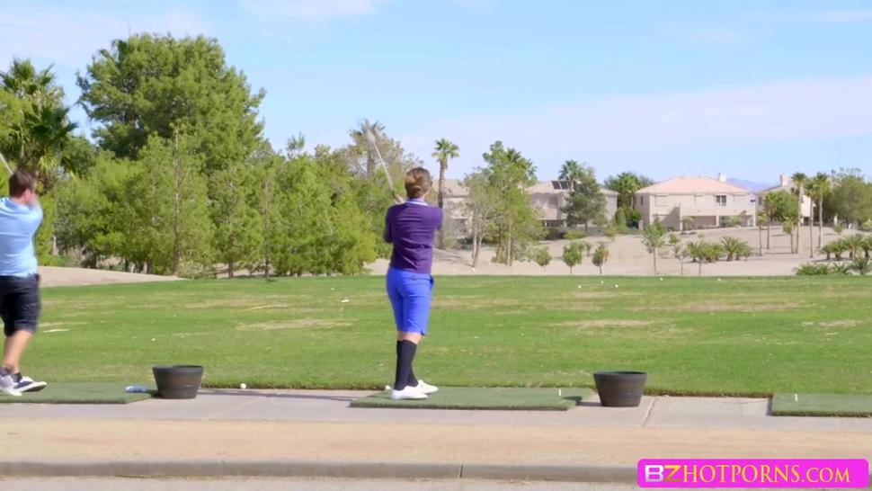 This Sexy Dani Daniels Spending Her Days In Golf And Gets Fucked