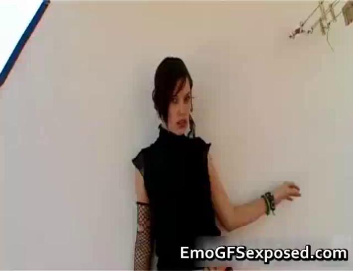 Tattoed emo solo fingering part2