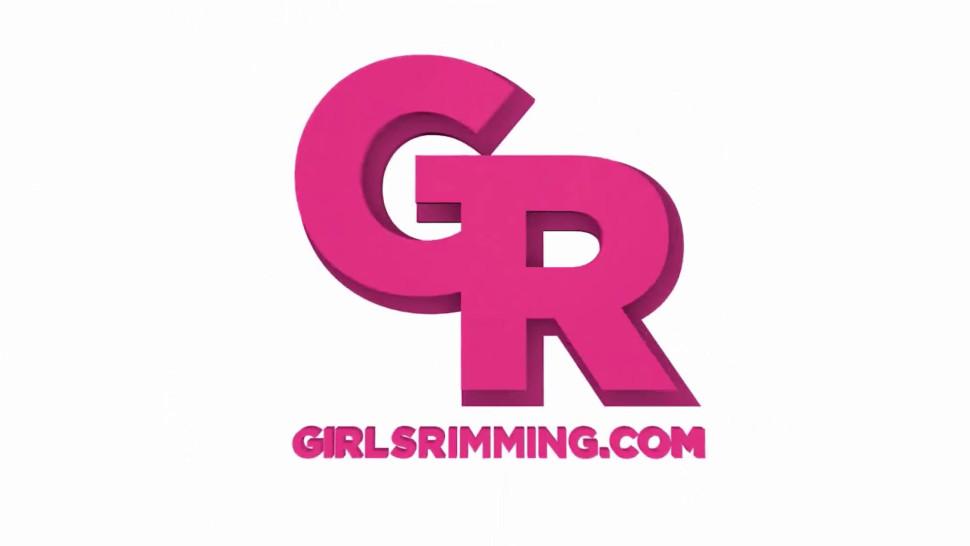 GIRLSRIMMING - Hot kinky rimming and hard sex with skinny Sasha C