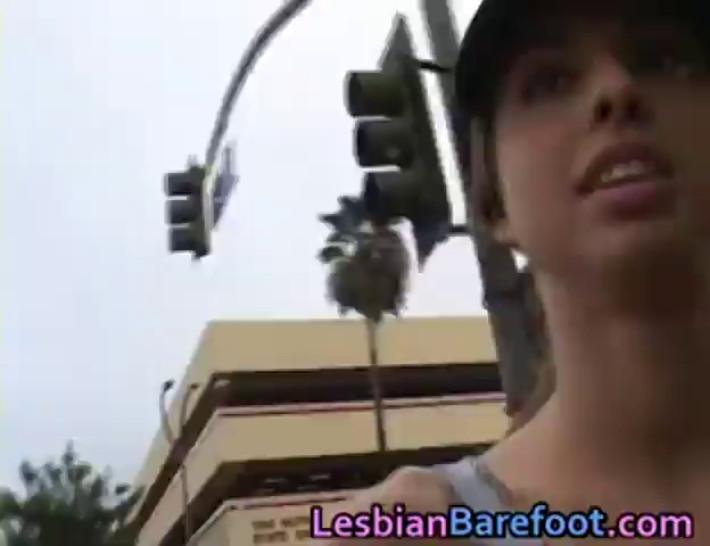 Cute Young Lesbians Licking and Dildo part3