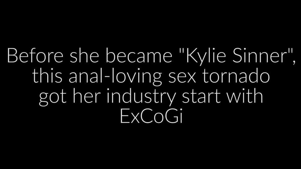 EXCL. FULL VIDEO - Kylie Sinner 1st Porn Scene...All Anal!