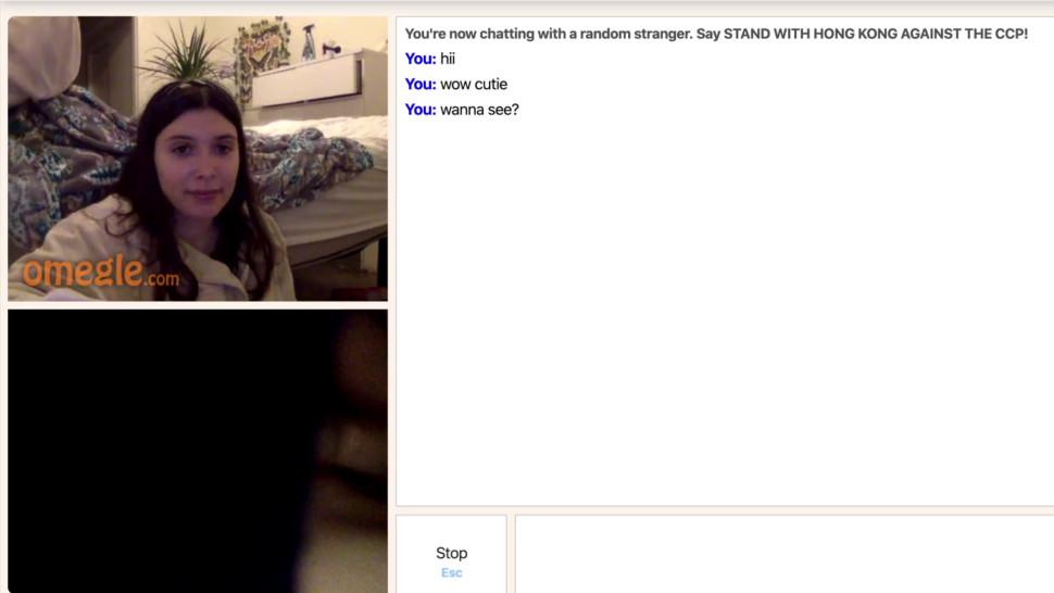 Omegle Cute Girl Reaction