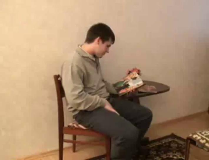 Russian Student Fucking His Fat Aunt